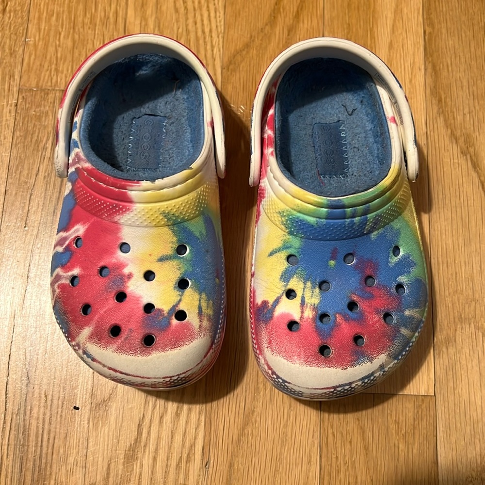 Crocs Classic Lined Tie-Dye Clog